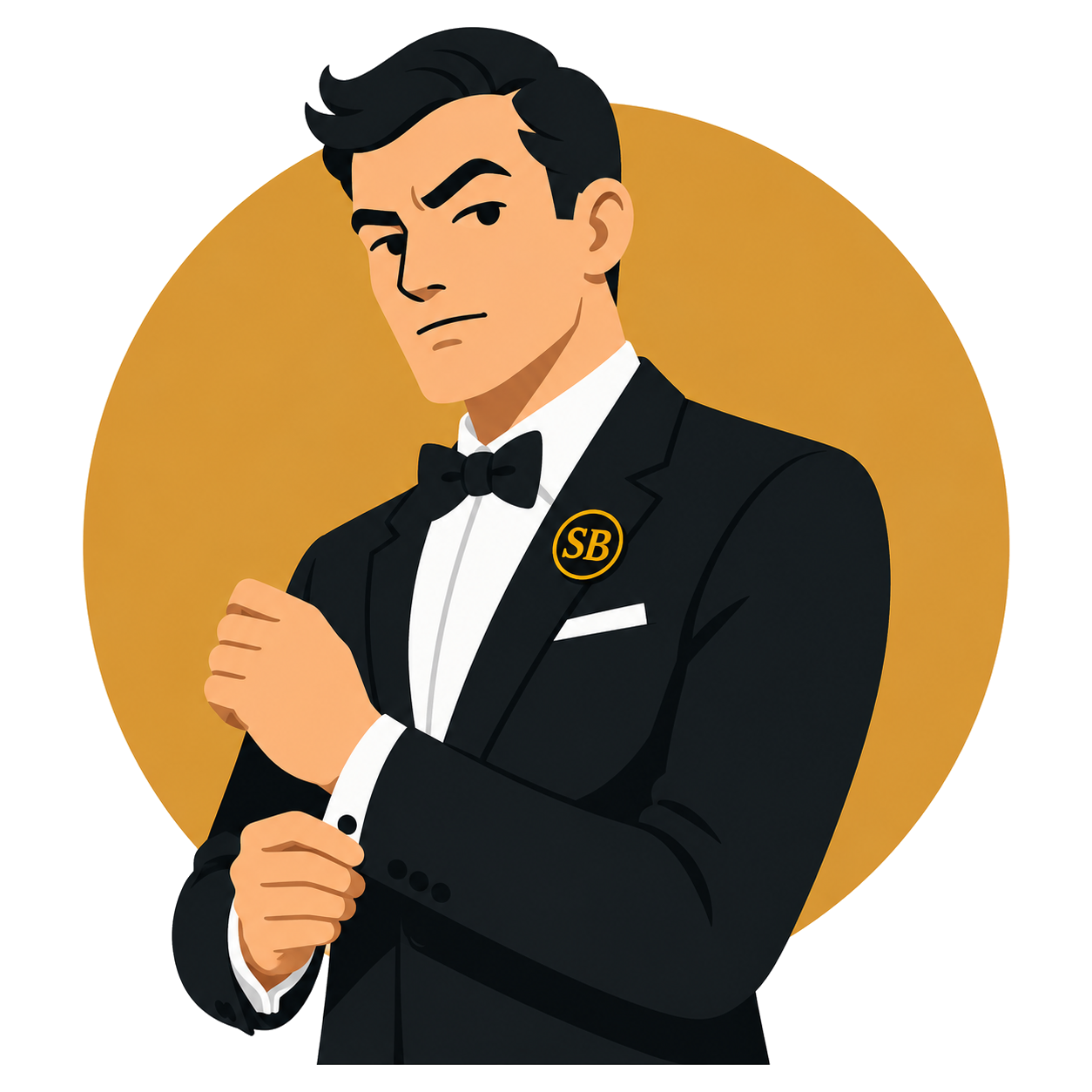 Bond preparing for a mission