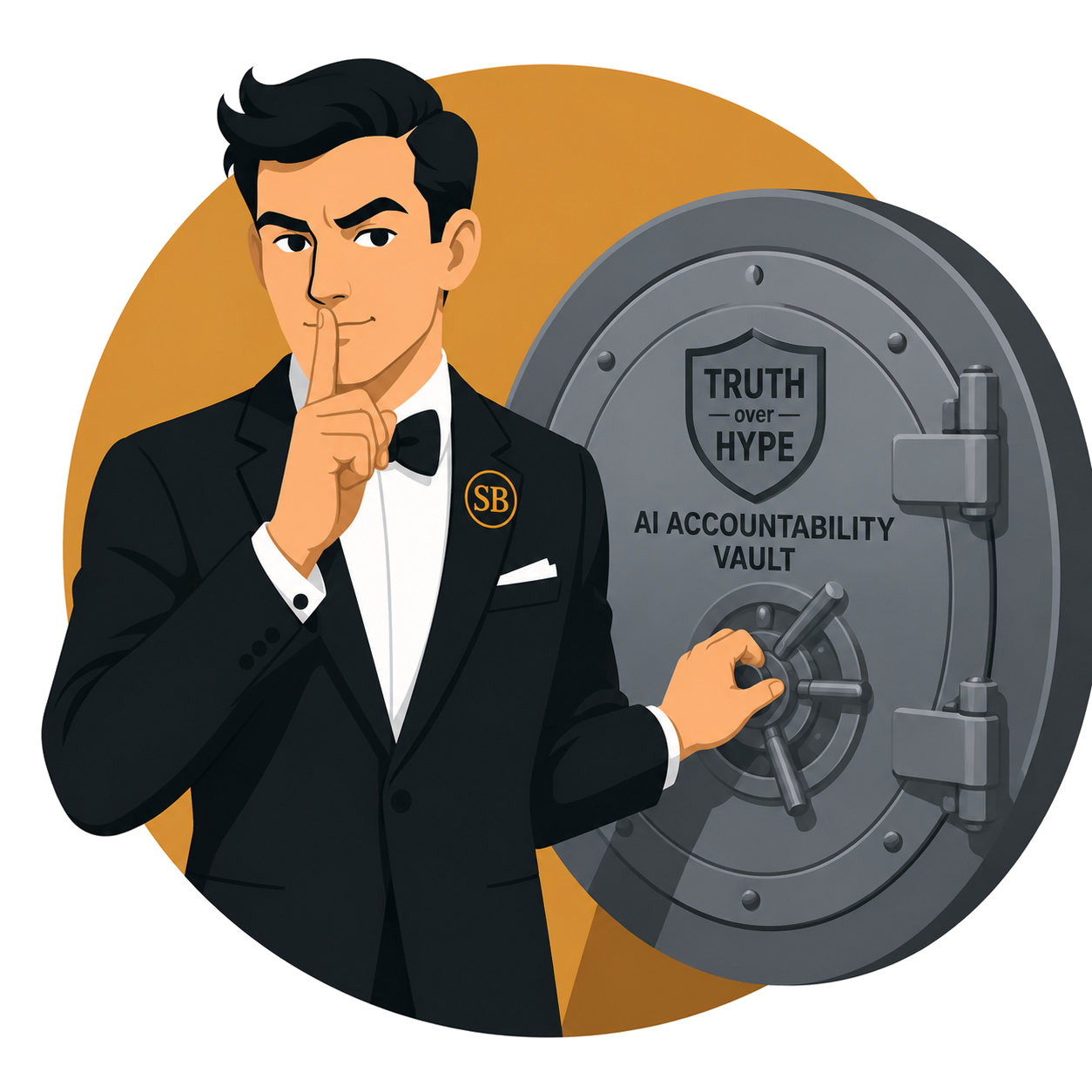 Encrypted Accountability Vault sealing verified reports